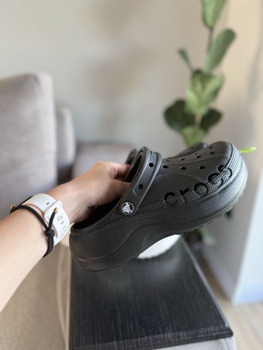 Crocs baya platform clog жіночі крокси на платформі 36 37 38