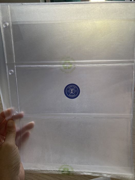 Micas para arquivo de notas - coleccionismo