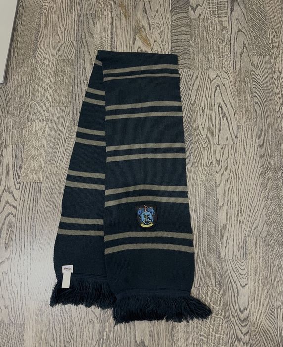 Шарф темно синій