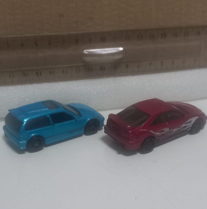 Conjunto 2 hondas hot wheels