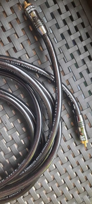 Qed Qunex Silver Reference Subwoofer сабвуферный кабель 3м