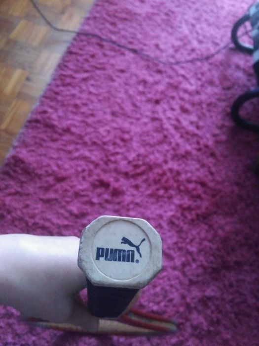 Raquete de tenis antiga Boris Becker Puma / Western Germany