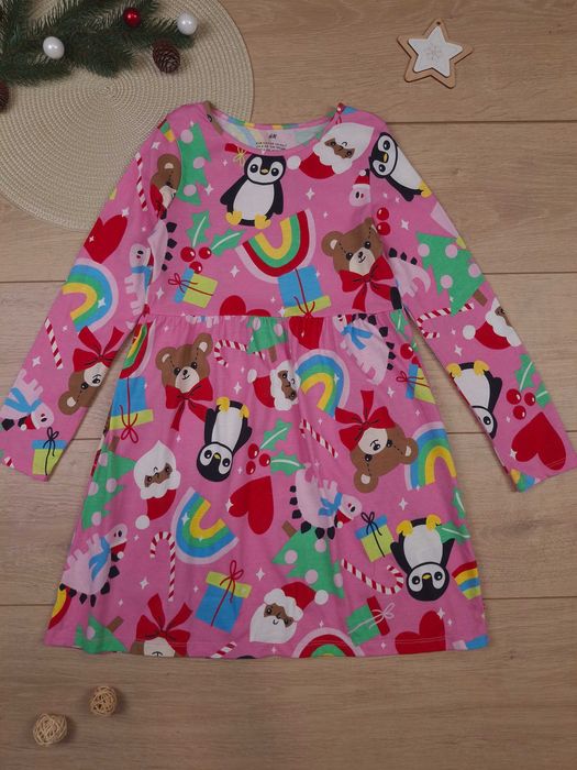 Дитяча новорічна сукня 8-9 років h&m плаття для дівчинки