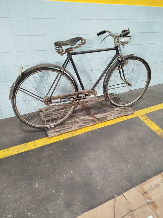 Bicicleta pasteleira travão alavanca roda 28