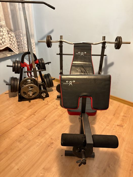 Domowa silownia duzy zestaw