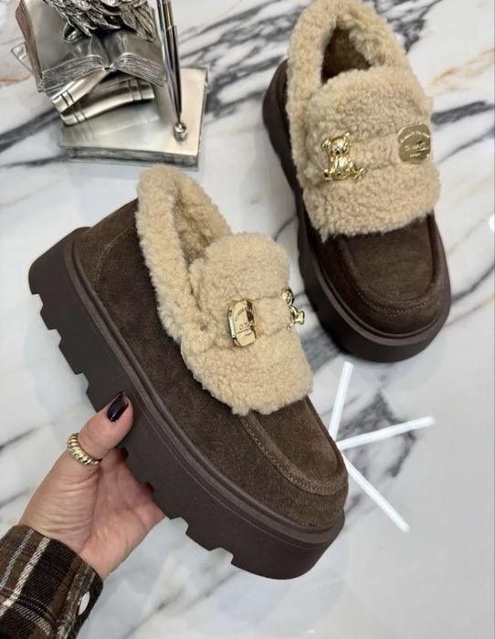 Угги автоледі жіночі, лофери зимові