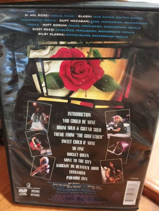 DVD Guns N' Roses