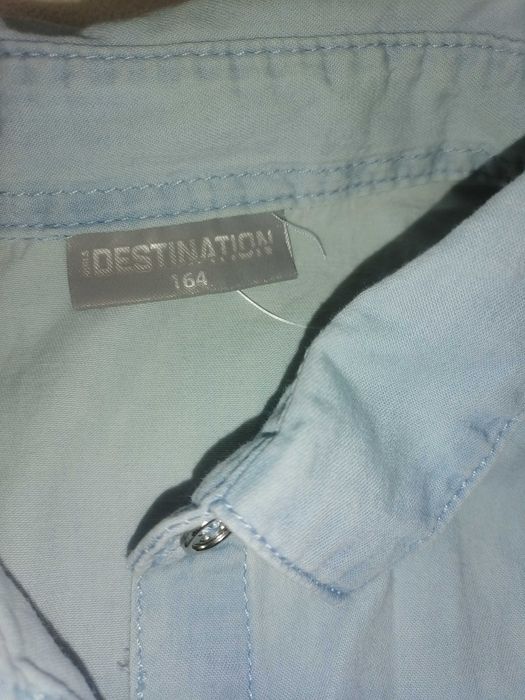 Zestaw jeans koszula i spodnie rozm 164