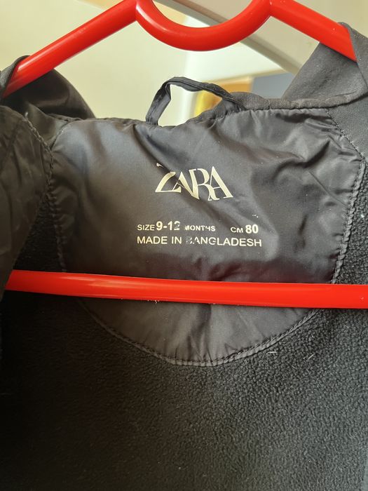 Куртка zara чорна