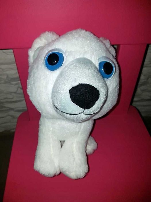 TY - Biały NIEDŹWIEDŹ Niedzwiadek - MIŚ 25cm cudo