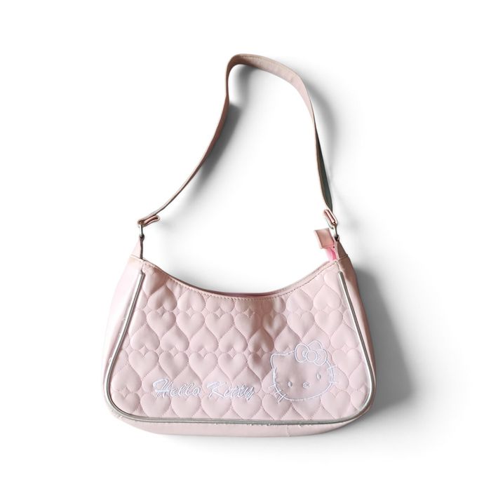 Сумка рожева на плече hello kitty y2k coquette