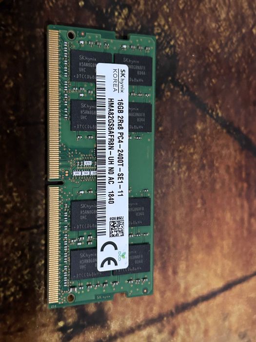 SoDIMM DDR4 16Gb Hynix оперативка для ноута