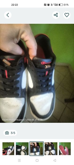Sprzedam buty 37,5 chłopięce champion