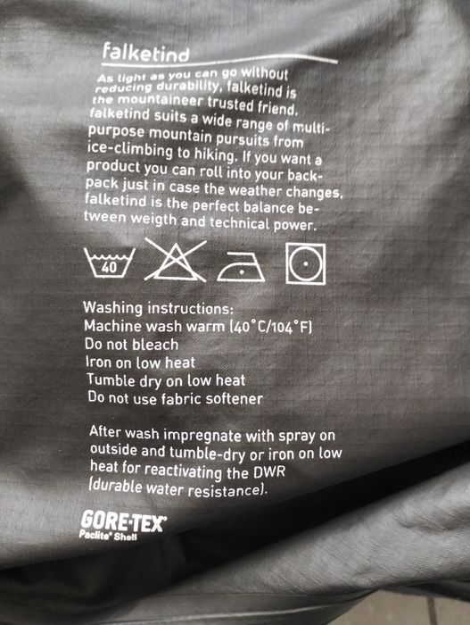 Norrona Falketind Gore -Tex spodnie trekkingowe roz M