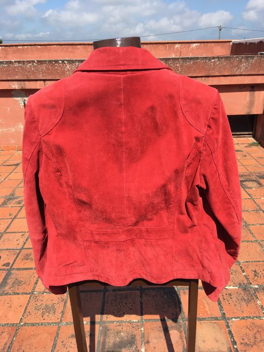 Casaco vermelho  - Casa das Peles