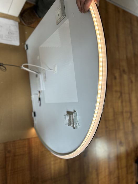 Lustro led 90x90 cm RoHs- nowe/ defekt