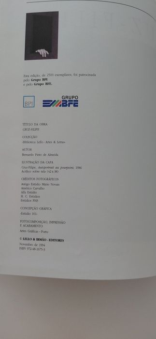 Obra de Cruz-Filipe - O Teatro dos Sentidos