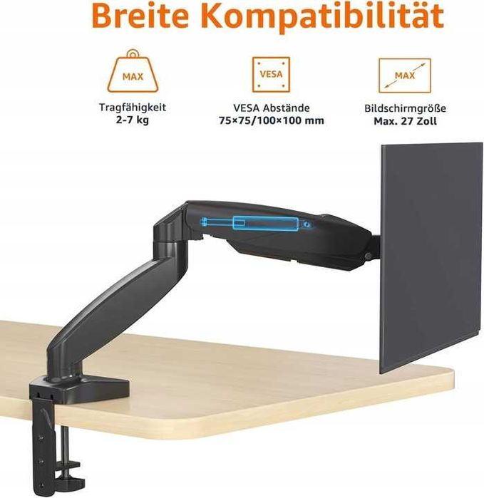 Uchwyt do monitora max 27cali