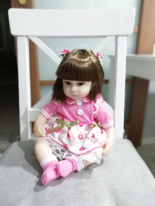 Кукла силиконовая, новая