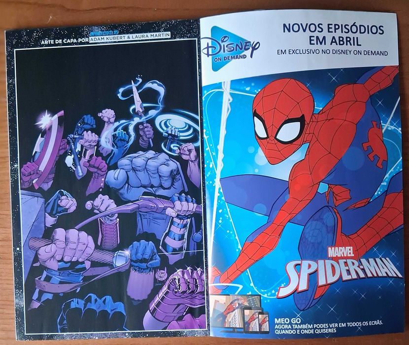 Marvel Os vingadores Infinito parte três de quatro