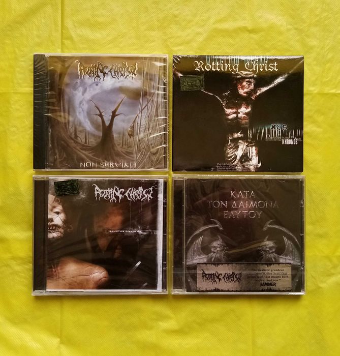 ROTTING CHRIST “Non Serviam/Khronos/Sanctus/Theogonia