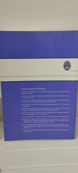 Livro "Antropologia Portuguesa" volume 22-23