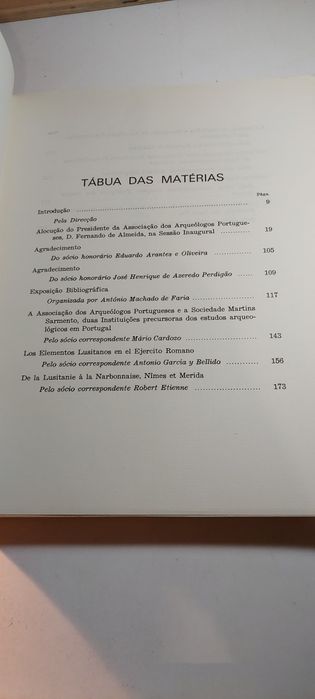 Comemoração do Primeiro Centenário | Associação dos Arqueólogos Portugueses (2 Volumes, 1966)