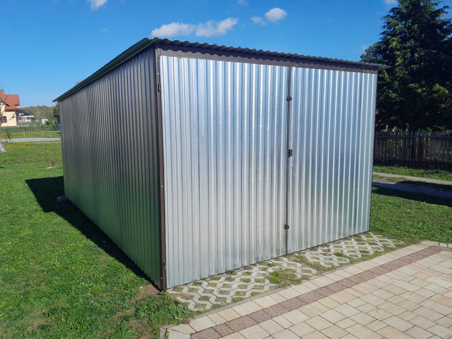 Garaż blaszany 3x5 Na budowe