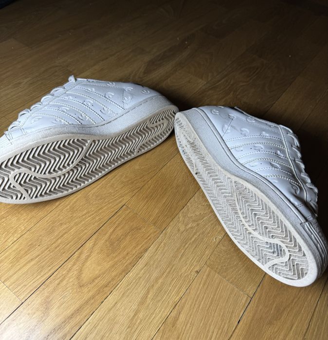 Buty adidas superstar skórzane białe rozmiar 39 1/3