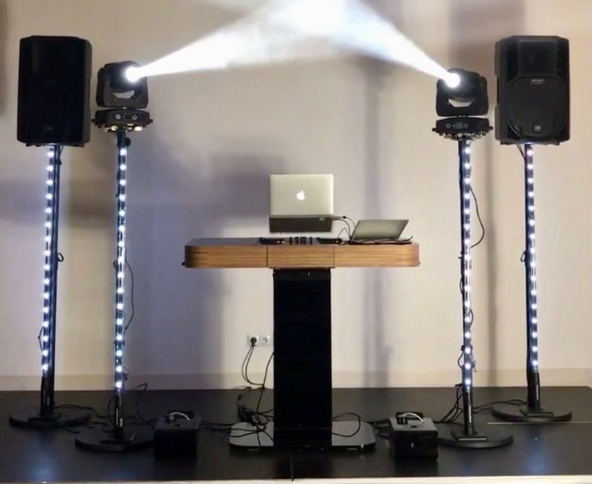 Stół dla DJ stanowisko dla dj parawan statyw