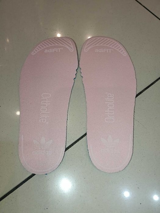 Adidasy trampki półbuty sneakersy adidas skóra tenisówki 24 różowe