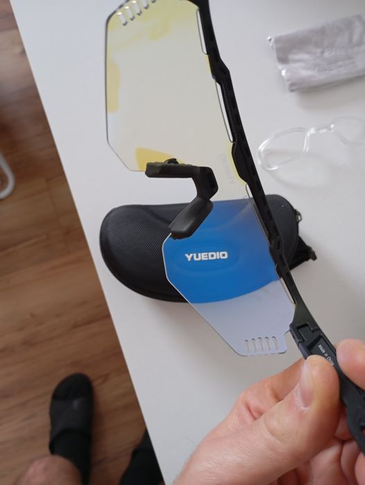 Okulary rowerowe fotochromowe korekcyjne