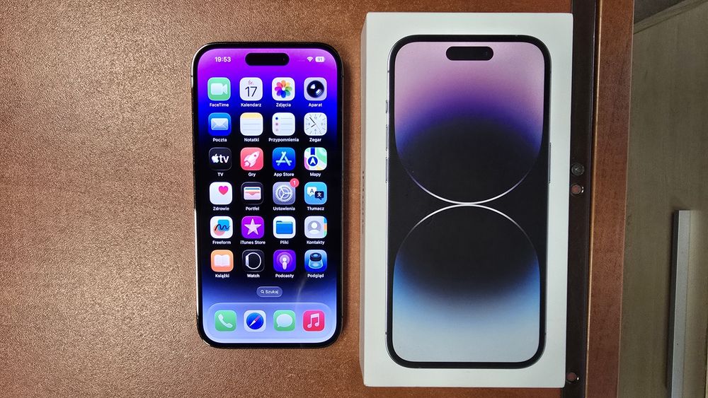 iPhone 14 Pro 128GB fioletowy, stan bdb