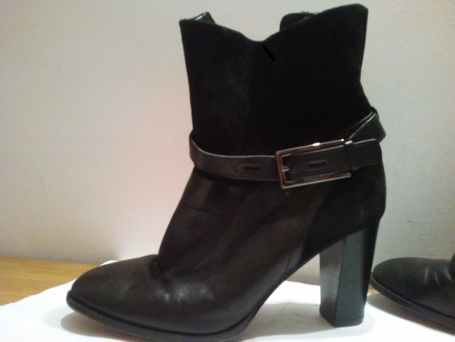 buty-botki/ kozaki- CLARKS roz.6/39 SKÓRA NATURALNA!!