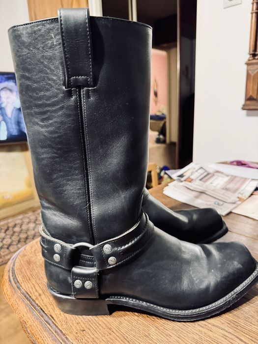Buty męskie kowbojki motocykl 46