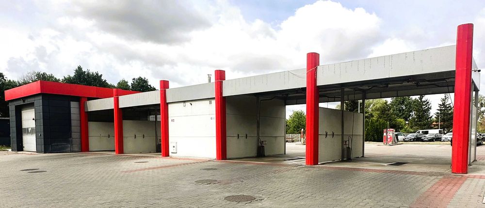 Kompletne wyposażenie myjni bezdotykowej 5 stanowisk