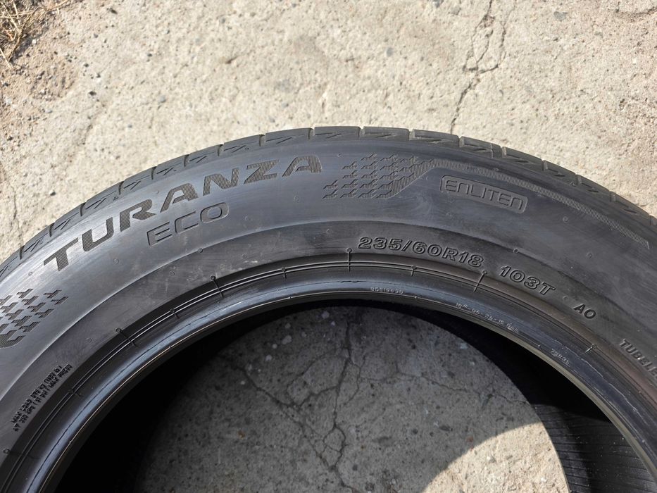 Opony letnie klasy premium BRIDGESTONE TUANZA ECO 235/60/18 2021 r