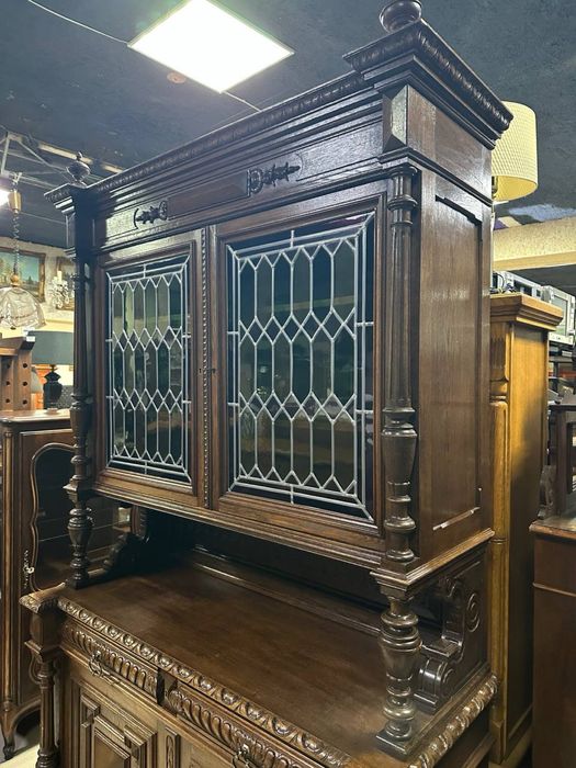 Вітрина сервант креденс дуб 3980