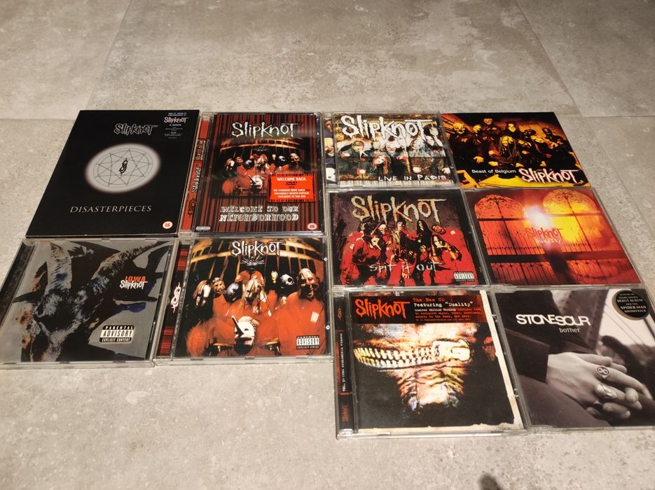 Slipknot CDs e DVDs