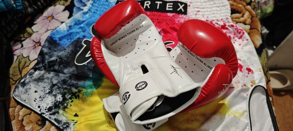 Luvas fairtex 12 onz novas