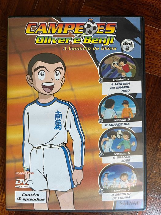 DVD Campeões: Oliver e Benji (Mitsunobu, 1983 - 01) DUB PT-PT