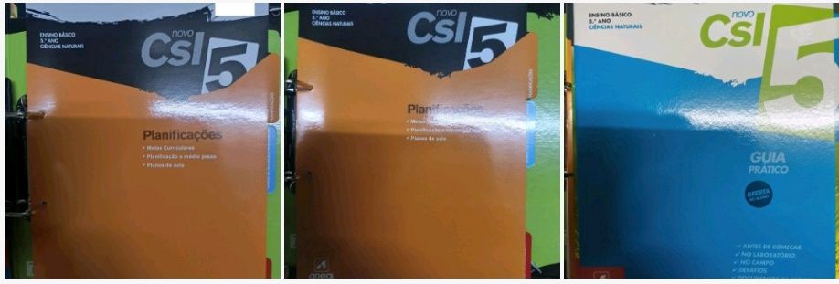 CSI 5 (manual, ca e dossier do professor) COM SOLUÇÕES