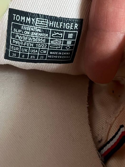 Сліпони Tommy Hilfiger кеди 38,5/39