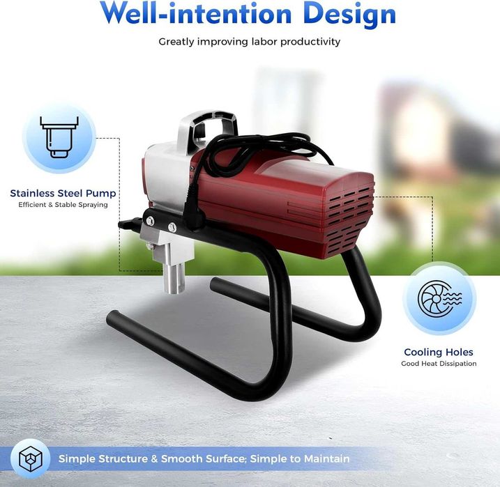 Maquina Airless 1800w NOVA