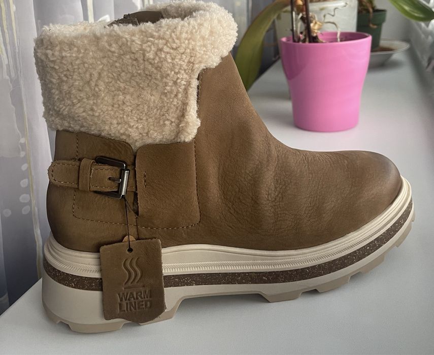 Зимние ботинки CLARKS, 41-42 р.