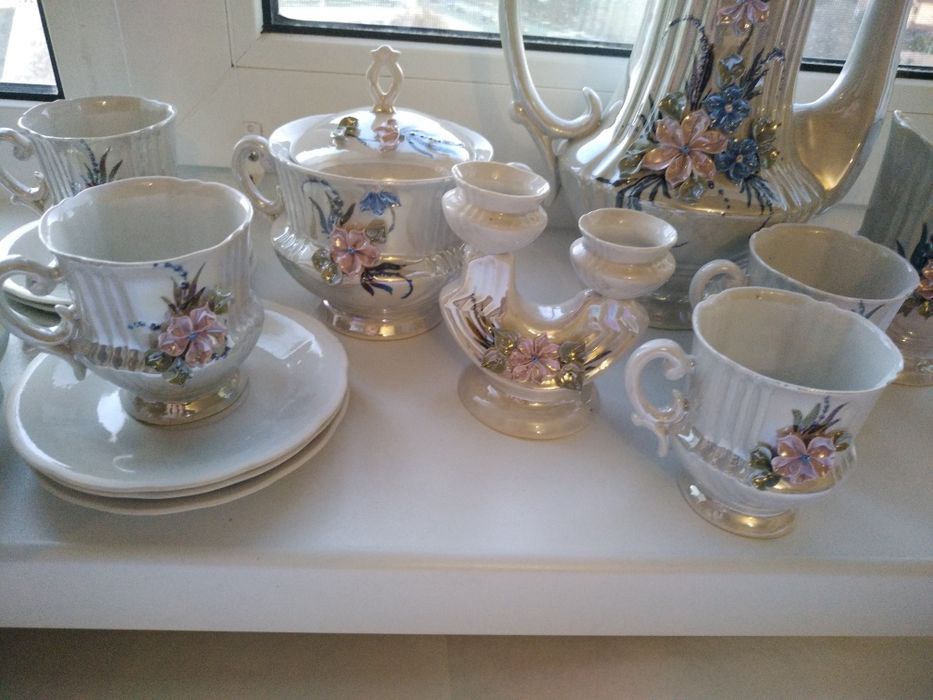 Кофейный сервиз новый на 6 персон СССР