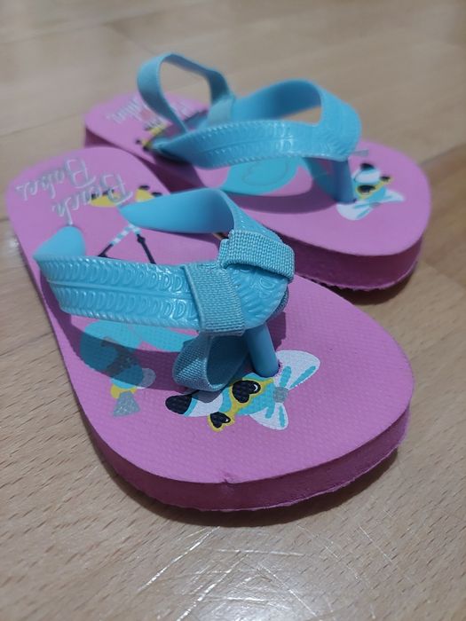 Japonki buty buciki dla dziewczynki dziecka na lato nad morze na basen
