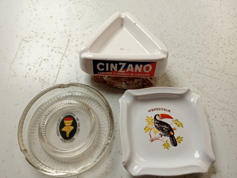 Cinzeiros antigos para colecionadores