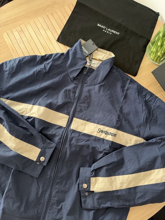 Kurtka YVES Saint Laurent Płaszcz YSL Narzutka Mastic Jacket