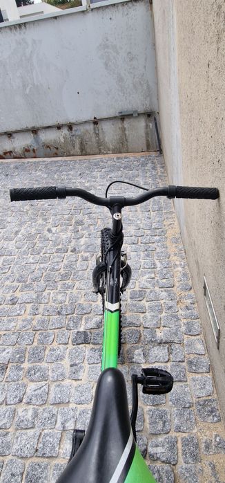 Bicicleta Infantil JL-WENTI Hacker (Verde e Preta)